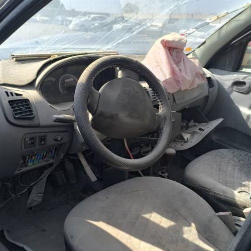 تیبا 2 مدل 95 تصادفی