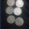 فروش انواع سکه های نقره قاجاری چکشی فروش یکجا گرمی