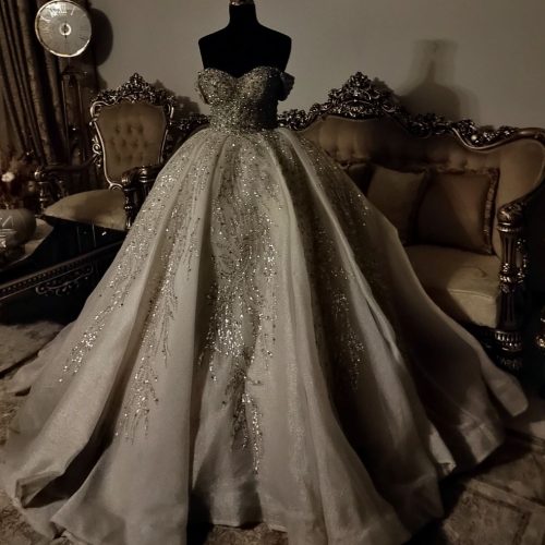 لباس عروس مجلل و شیک