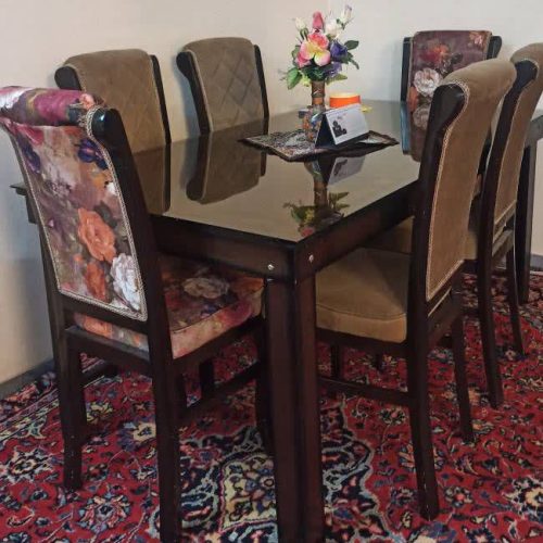 میز صندلی شش نفره