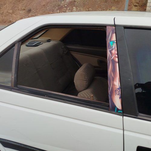 صندوق عقب 405slxسفید