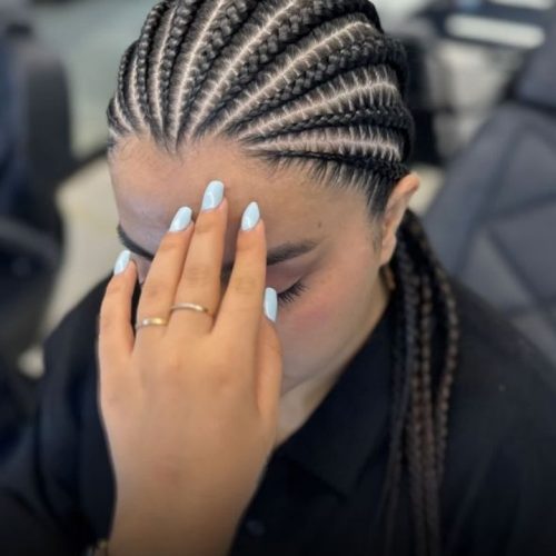 بافت مو مدل