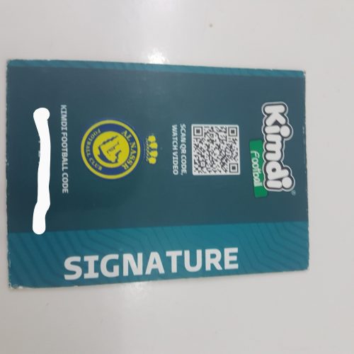 کارت کیمدی امضاء طلایی رونالدو