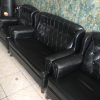 مبل چرم مشکی