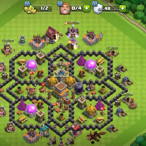 اکانت کلش تان 8مکس