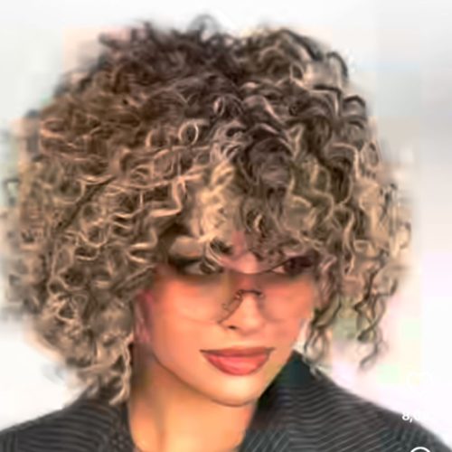 بافت مو مدل