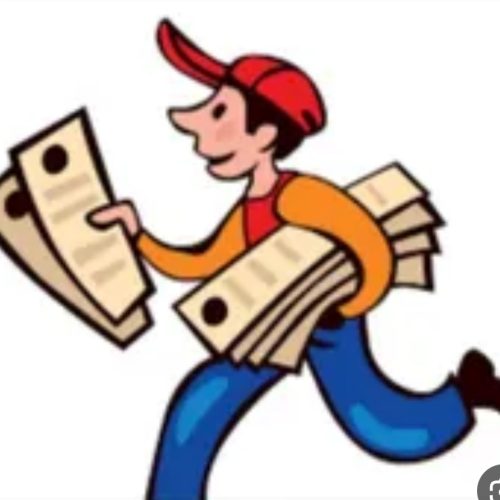 تراکت پخش کن هستم