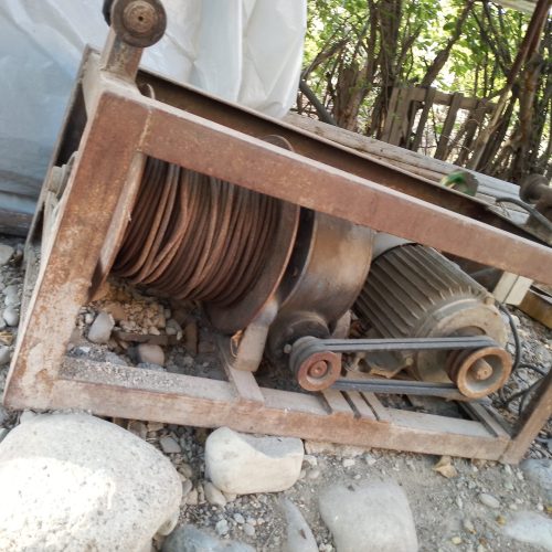 دستگاه پمپ باد همراه بلابر