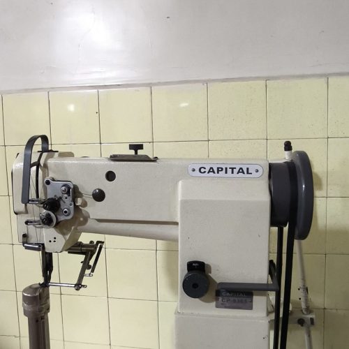 یک دستگاه چرخ صنعتی کفی دوز مارک برند کا پی تال