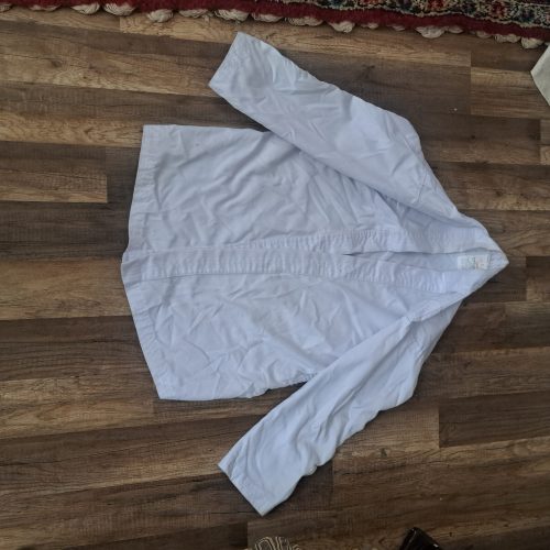 لباس کاراته باکمر بند زرد/یک بار استفاده شده/برای سن12/13