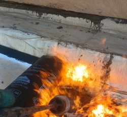 نصب اجرای ایزوگام آسفالت قیرگونی حتی1متر