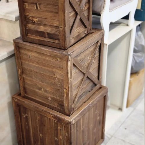 باکس چوبی جهت دکور اتاق یا آتلیه کودک