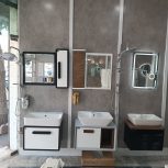 روشویی کابینتی و اینه باکس