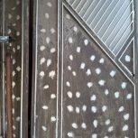 درب دو لنگه حیاط(سفارشی)