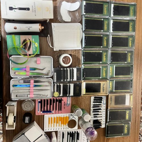 فروش لوازم صفر تا صد اکستنشن مژه