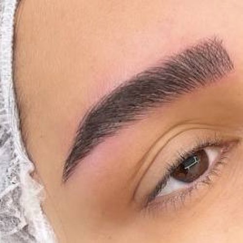 ابروی طبیعی و جذاب با میکروبلیدینگ حرفه ایی✨