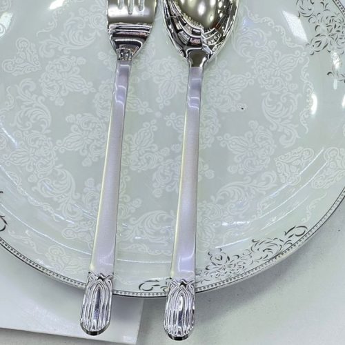 سرویس قاشق و چنگال 24نفره از بانه