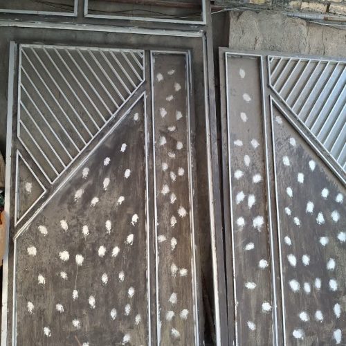 درب دو لنگه حیاط(سفارشی)