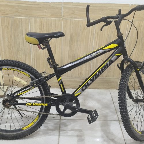 دوچرخه 24  خیلی کم استفاده شده ،در حد نو،  ترمز  جفت سیمی ،تمام مصرفی ها تعویض شده از جمله تایرها نو نو .