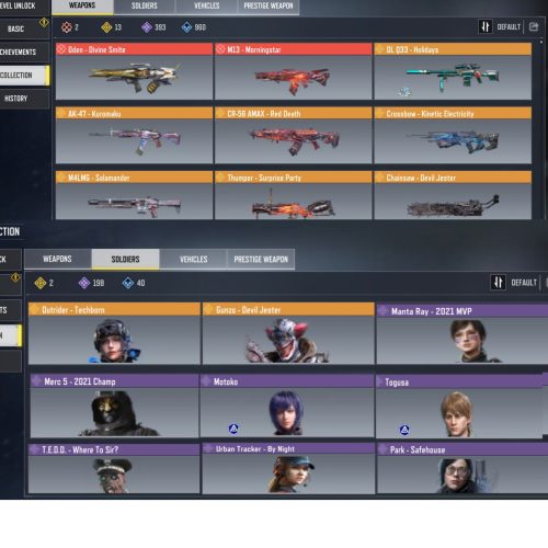 اکانت کالاف دیوتی قابل چنج