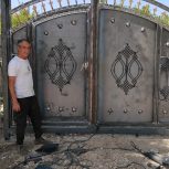 جوشکار درب باغ