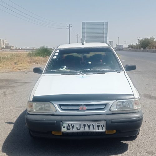 فروش پراید ۱۳۱ سفید مدل ۸۲
