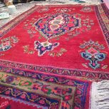 فرش دست باف کارکرده