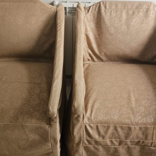 مبل نشیمن 6تکه 8نفره چوب گردو تمیز