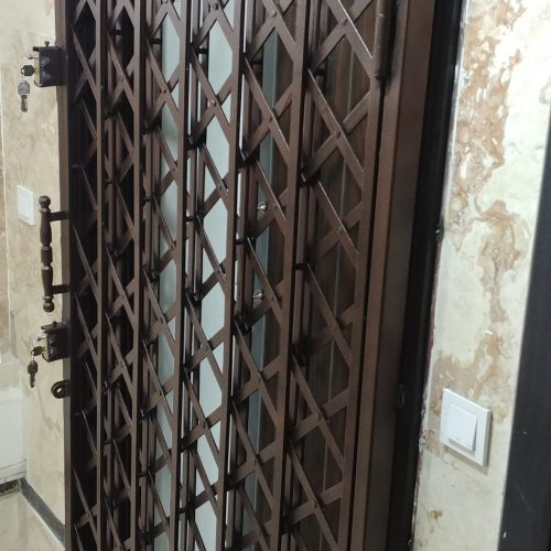 حفاظ آکاردئونی آکاردیونی پنجره درب نصب تولیدکننده