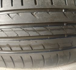 لاستیک خودرو کره ای هانکوک 235/55/19 به شرت تیوبلس