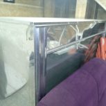 فروش لوازم قصابی یخچال تمام استیل وفریزرتمام استیل4درب مشهدسرماوچرخ گوشت الکتروکاررومیزی ودوربین مداربسته ومیزکار2متری تمام استیل همراه باتخته کار2متری وترازومحک پرینترداروچنگه دیواری وچنگه تک وجفت