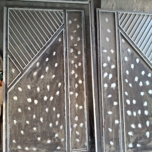 درب دو لنگه حیاط(سفارشی)