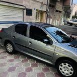 پژو خاکستری صندوقدار مدل 94
