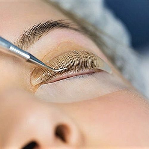انجام خدمات لیفت مژه و ابرو