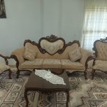 مبل سلطنتی و میز نهار خوری