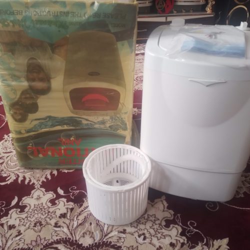 ماشین لباسشویی مینی واش ناسیونال انیل 3/7کیلو است