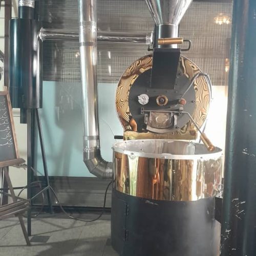 دستگاه برشته کار دانه قهوه