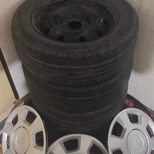 لاستیک کره ای با رینگ قالپاق سایز 15