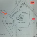 1441متر زمین مسکونی به همراه یک خانه ویلایی با ویو استخر وشالیزار