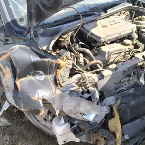 تیبا 2 مدل 95 تصادفی