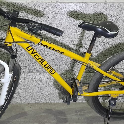 دوچرخه سایز 26 زرد رنگ بدون ایبو ایراد