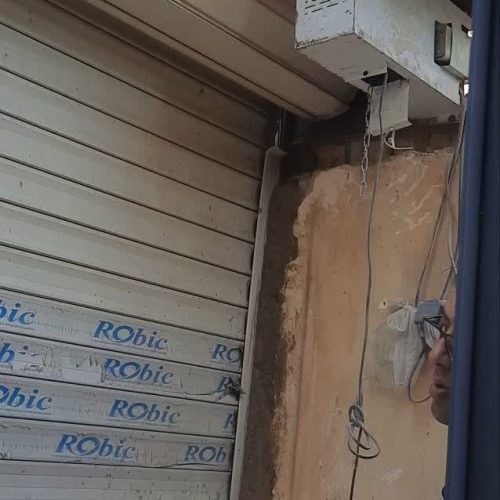 درب برقی