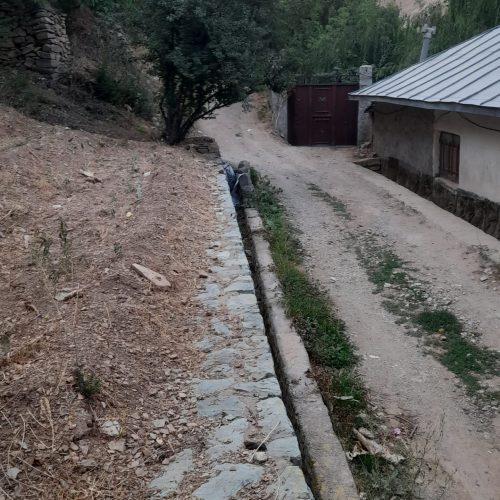 زمین داخل بافت110 متر جاده چالوس