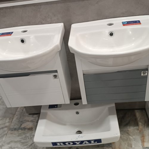 روشویی کابینتی و اینه باکس