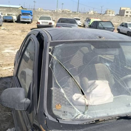 تیبا 2 مدل 95 تصادفی