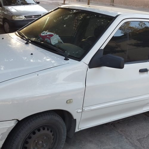 فروش پراید ۱۱۱ سفید مدل ۹۳