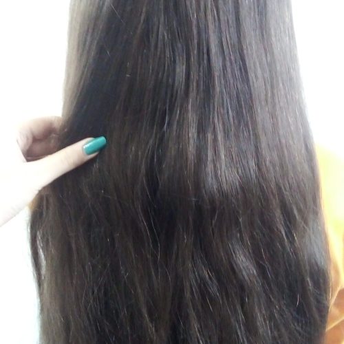 موی بلند با رنگ طبیعی