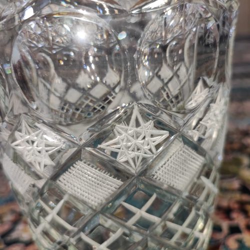 گلدون کریستالی دست ساز