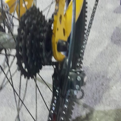 دوچرخه سایز 26 زرد رنگ بدون ایبو ایراد