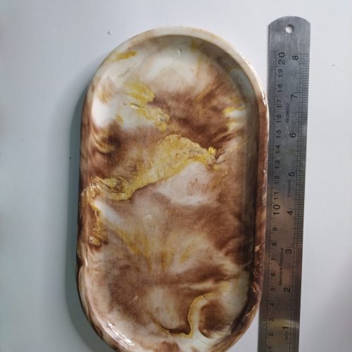 ست دکوری سینی، گلدان و قندان مراکشی